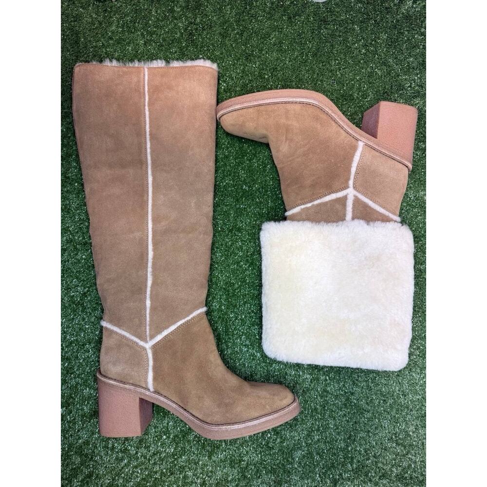 UGG Kasen Tall Chestnut Boots Women’s US 11 🤎 Shearling Warm New
